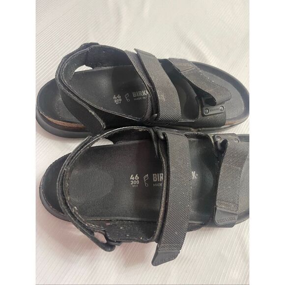 Birkenstock Men\'s Tatacoa Futura Black Strappy Sandals Size 46 Men’s 13